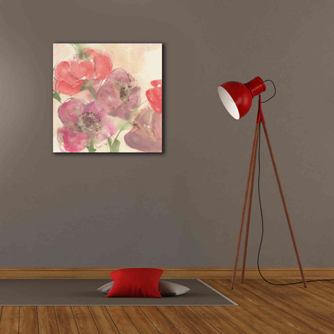 Image of 'Coral Blooms II' by Chris Paschke, Giclee Canvas Wall Art,26 x 26