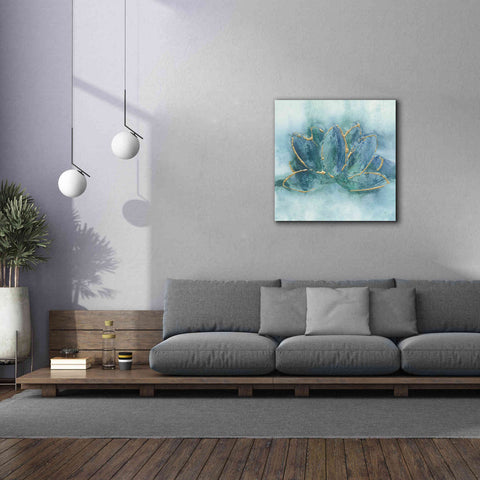 Image of 'Buddha Lotus' by Chris Paschke, Giclee Canvas Wall Art,37 x 37