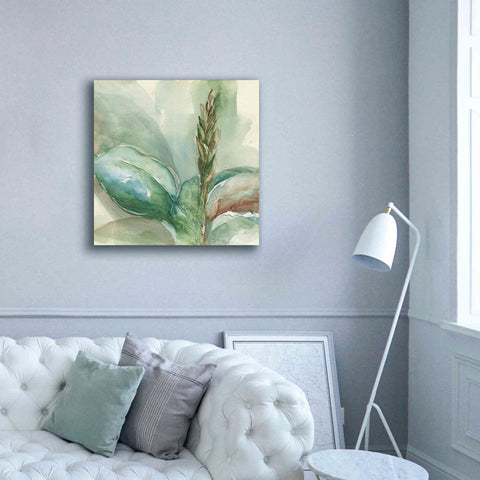 Image of 'Exotic Flower I' by Chris Paschke, Giclee Canvas Wall Art,37 x 37