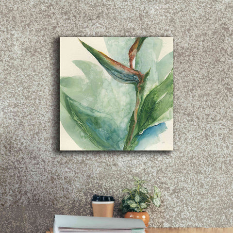 Image of 'Exotic Flower III' by Chris Paschke, Giclee Canvas Wall Art,18 x 18