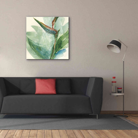 Image of 'Exotic Flower III' by Chris Paschke, Giclee Canvas Wall Art,37 x 37