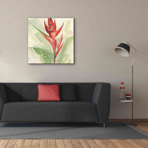 Image of 'Exotic Flower IV' by Chris Paschke, Giclee Canvas Wall Art,37 x 37