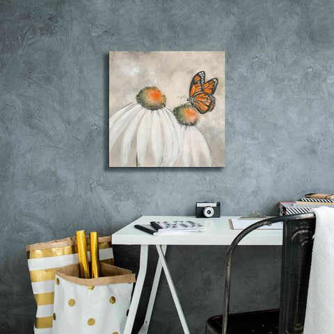 Image of 'Butterflies Are Free II' by Chris Paschke, Giclee Canvas Wall Art,18 x 18