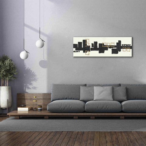 Image of 'Gilded Boxes II' by Chris Paschke, Giclee Canvas Wall Art,60 x 20