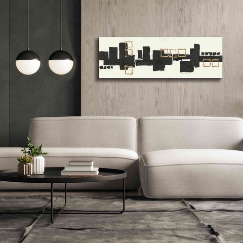 Image of 'Gilded Boxes II' by Chris Paschke, Giclee Canvas Wall Art,60 x 20