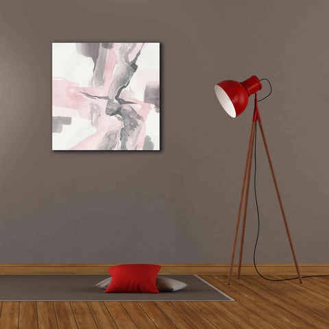 Image of 'Blushing Grey I' by Chris Paschke, Giclee Canvas Wall Art,26 x 26