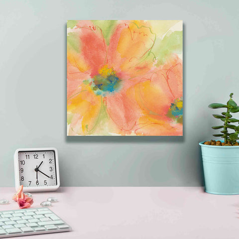 Image of 'Tinted Cosmos I' by Chris Paschke, Giclee Canvas Wall Art,12 x 12