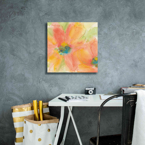 Image of 'Tinted Cosmos I' by Chris Paschke, Giclee Canvas Wall Art,18 x 18