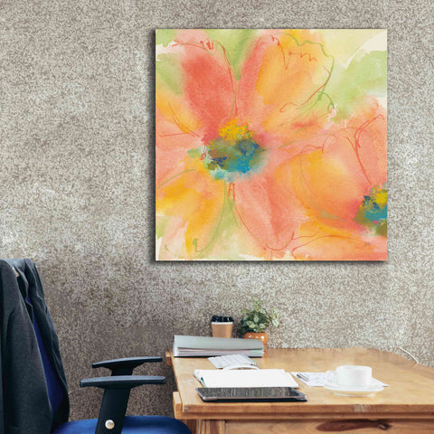 Image of 'Tinted Cosmos I' by Chris Paschke, Giclee Canvas Wall Art,37 x 37