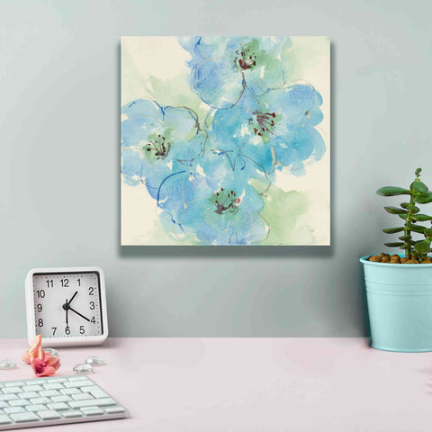 Image of 'Japanese Quince II' by Chris Paschke, Giclee Canvas Wall Art,12 x 12