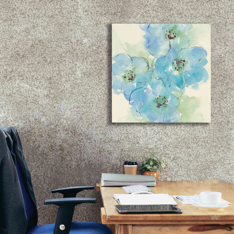 Image of 'Japanese Quince II' by Chris Paschke, Giclee Canvas Wall Art,26 x 26