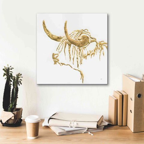 Image of 'Gilded Highlander III' by Chris Paschke, Giclee Canvas Wall Art,18 x 18