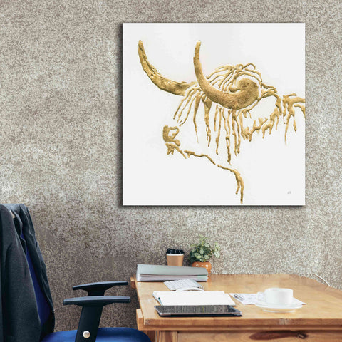 Image of 'Gilded Highlander III' by Chris Paschke, Giclee Canvas Wall Art,37 x 37