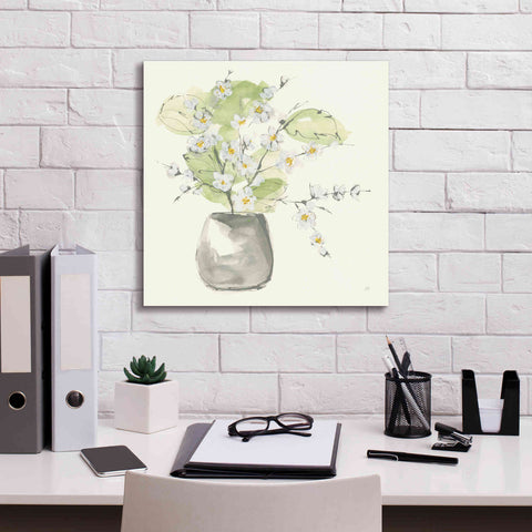 Image of 'Plant Blossom I' by Chris Paschke, Giclee Canvas Wall Art,18 x 18