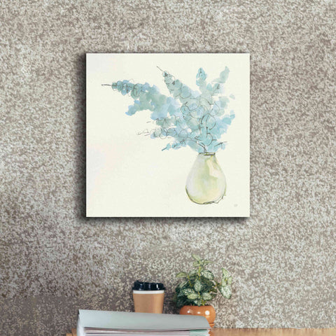 Image of 'Plant Eucalyptus I' by Chris Paschke, Giclee Canvas Wall Art,18 x 18