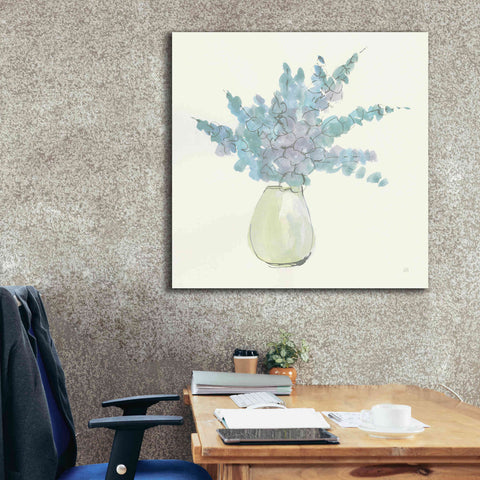 Image of 'Plant Eucalyptus IV' by Chris Paschke, Giclee Canvas Wall Art,37 x 37