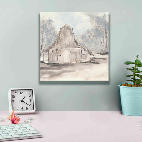 Image of 'Barn VI' by Chris Paschke, Giclee Canvas Wall Art,12 x 12