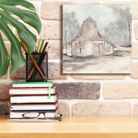 Image of 'Barn VI' by Chris Paschke, Giclee Canvas Wall Art,12 x 12