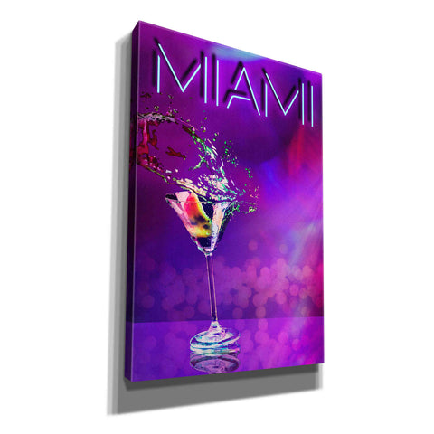 Image of 'Miami Party Night' by Andrea Haase, Giclee Canvas Wall Art