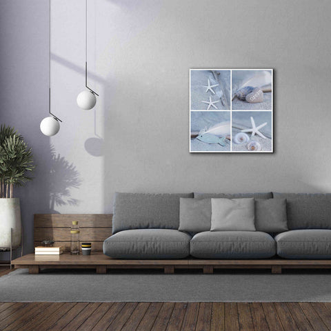 Image of 'Summer Beach Still Life Collage II' by Andrea Haase, Giclee Canvas Wall Art,37 x 37