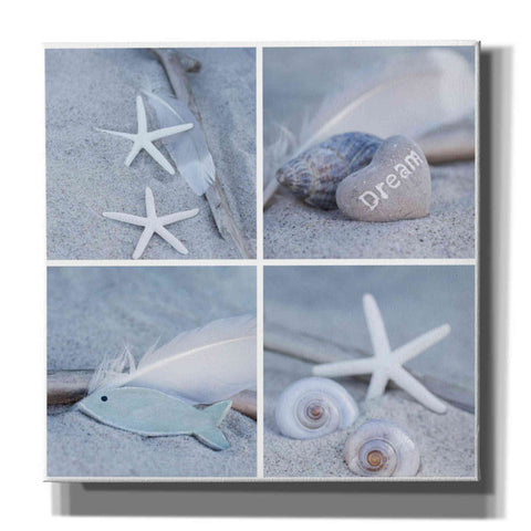 Image of 'Summer Beach Still Life Collage II' by Andrea Haase, Giclee Canvas Wall Art
