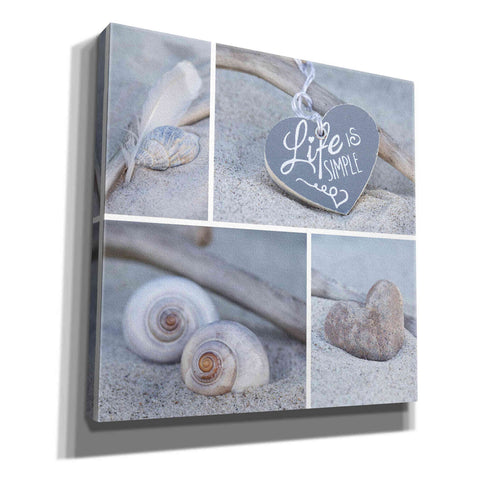 Image of 'Summer Beach Still Life Collage' by Andrea Haase, Giclee Canvas Wall Art