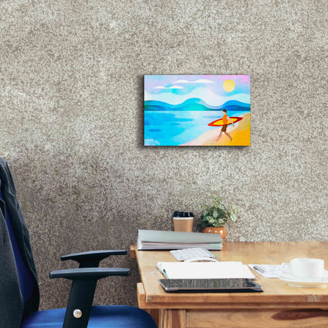 Image of 'Surfers Paradise' by Andrea Haase, Giclee Canvas Wall Art,18 x 12