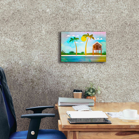 Image of 'Exotic Hideaway' by Andrea Haase, Giclee Canvas Wall Art,18 x 12