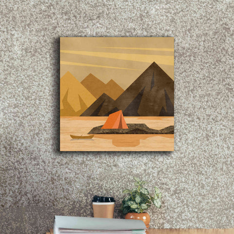 Image of 'Camping Adventure' by Andrea Haase, Giclee Canvas Wall Art,18 x 18