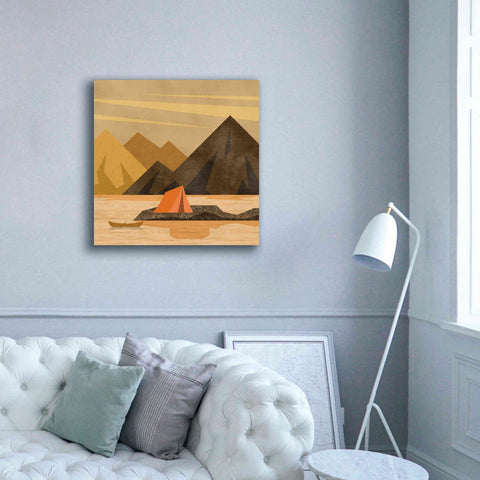 Image of 'Camping Adventure' by Andrea Haase, Giclee Canvas Wall Art,37 x 37