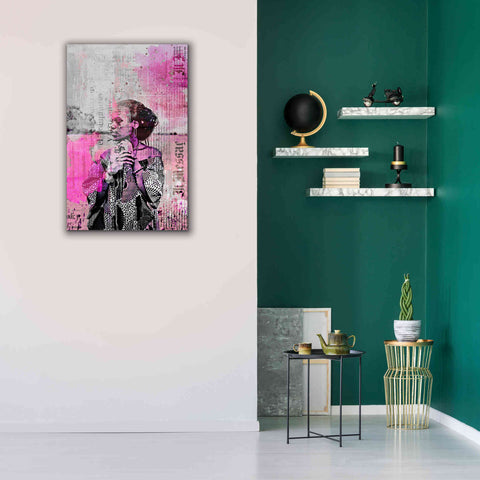 Image of 'Los Angeles City Girl Pink' by Andrea Haase, Giclee Canvas Wall Art,26 x 40