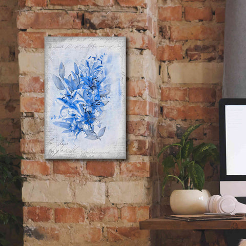 Image of 'Blue Summer Dream' by Andrea Haase, Giclee Canvas Wall Art,12 x 18