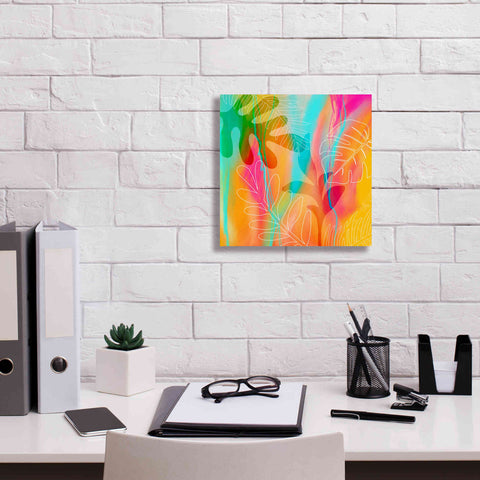 Image of 'Tropical Journey' by Andrea Haase, Giclee Canvas Wall Art,12 x 12