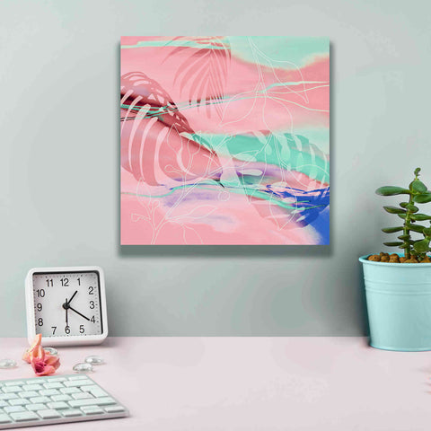 Image of 'Tropical Romance' by Andrea Haase, Giclee Canvas Wall Art,12 x 12