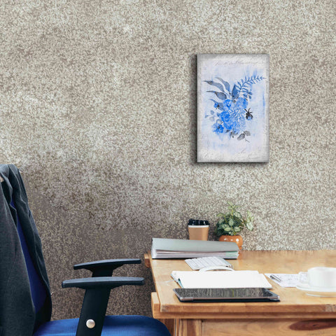Image of 'Blue Spring' by Andrea Haase, Giclee Canvas Wall Art,12 x 18