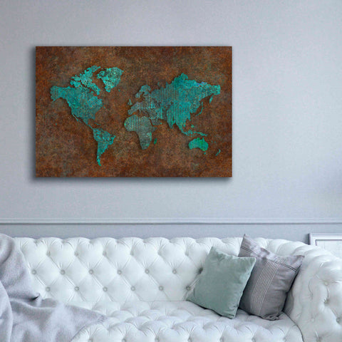 Image of 'Rusted World' by Andrea Haase, Giclee Canvas Wall Art,60 x 40