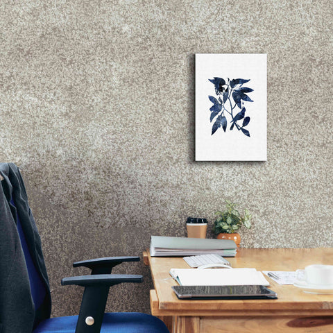 Image of 'Blue Night Bird' by Andrea Haase, Giclee Canvas Wall Art,12 x 18