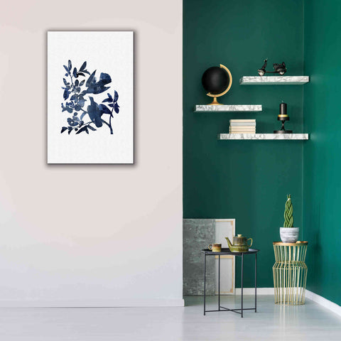 Image of 'Midnight Bluebirds' by Andrea Haase, Giclee Canvas Wall Art,26 x 40