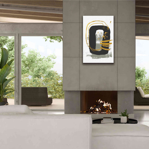 Image of 'Gold Meets Neutrals V' by Andrea Haase, Giclee Canvas Wall Art,26 x 40