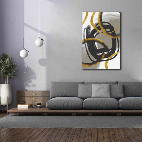 Image of 'Gold Meets Neutrals IV' by Andrea Haase Giclee Canvas Wall Art,40 x 60
