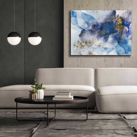 Image of 'Alcohol Ink Fantasy VI' by Andrea Haase Giclee Canvas Wall Art,54 x 40