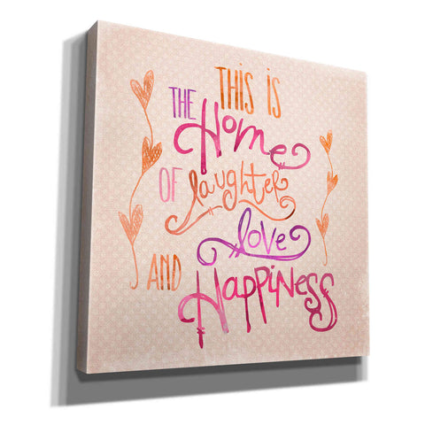 Image of 'Home Of Happiness' by Andrea Haase Giclee Canvas Wall Art
