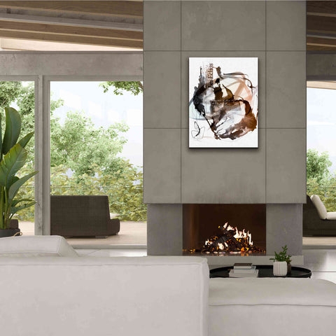 Image of 'Story Of Passion Brown' by Andrea Haase Giclee Canvas Wall Art,26 x 34