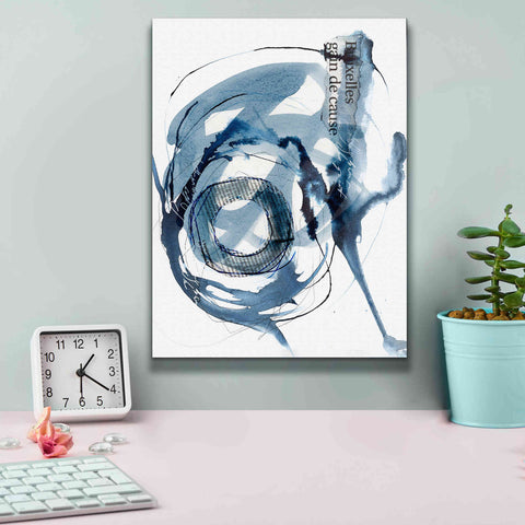 Image of 'Story Of Hope Blue' by Andrea Haase Giclee Canvas Wall Art,12 x 16