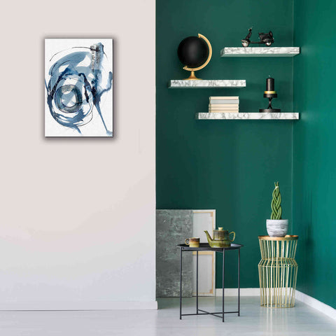 Image of 'Story Of Hope Blue' by Andrea Haase Giclee Canvas Wall Art,18 x 26