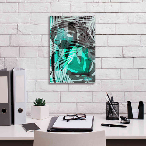 Image of 'Exotic Night Green' by Andrea Haase Giclee Canvas Wall Art,12 x 18