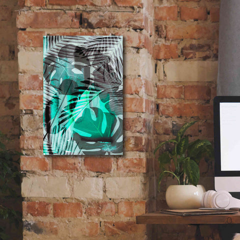 Image of 'Exotic Night Green' by Andrea Haase Giclee Canvas Wall Art,12 x 18