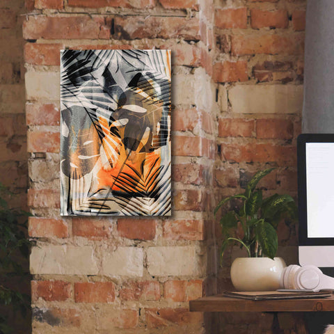 Image of 'Exotic Adventure Orange' by Andrea Haase Giclee Canvas Wall Art,12 x 18