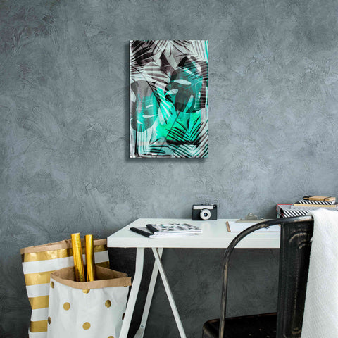 Image of 'Exotic Adventure Green' by Andrea Haase Giclee Canvas Wall Art,12 x 18