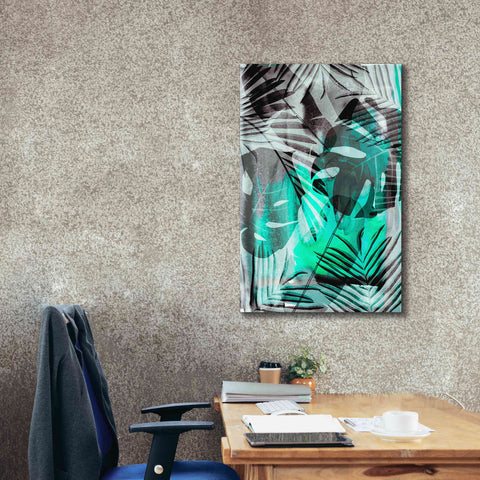 Image of 'Exotic Adventure Green' by Andrea Haase Giclee Canvas Wall Art,26 x 40